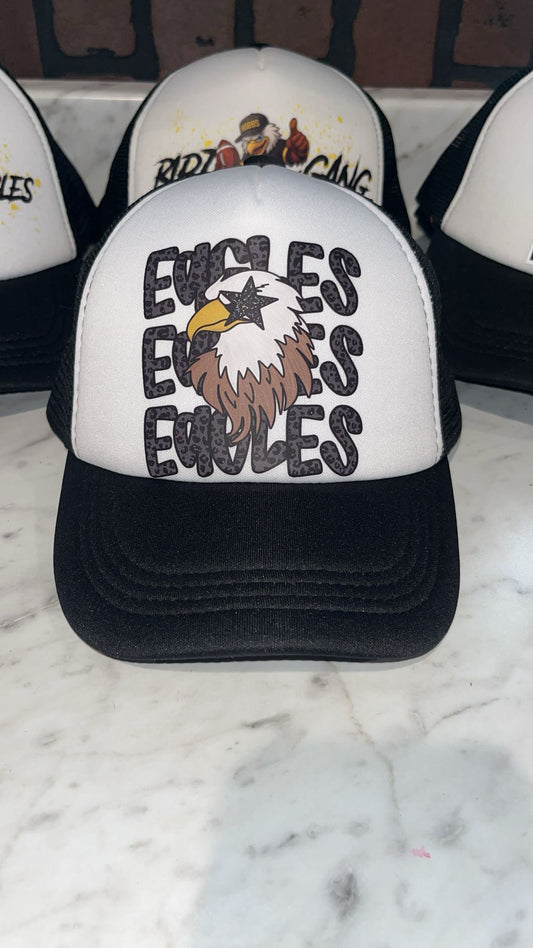 Eagles Cheetah Glitter Snapback