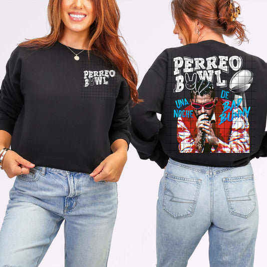 Perreo Bowl Black Front and Back