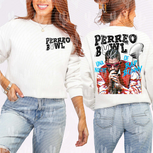 Perreo Bowl Cream Front and Back
