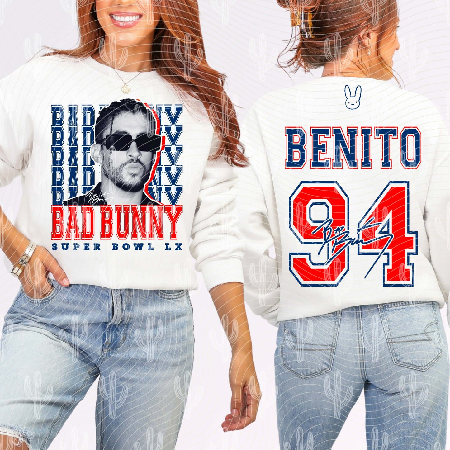 Benito 94 White Front and Back