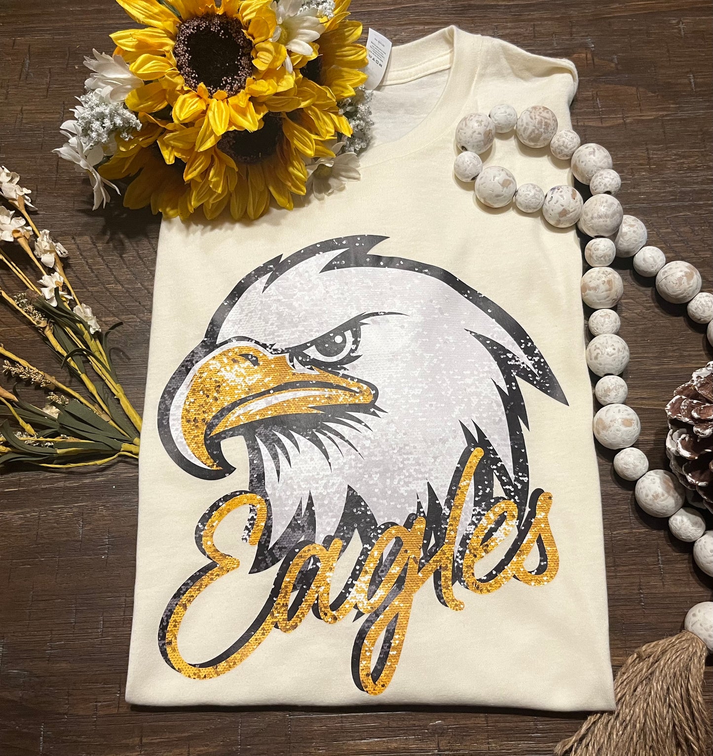 E: Eagles head Sequin