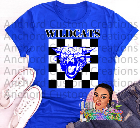 WK: Checkered Box Black