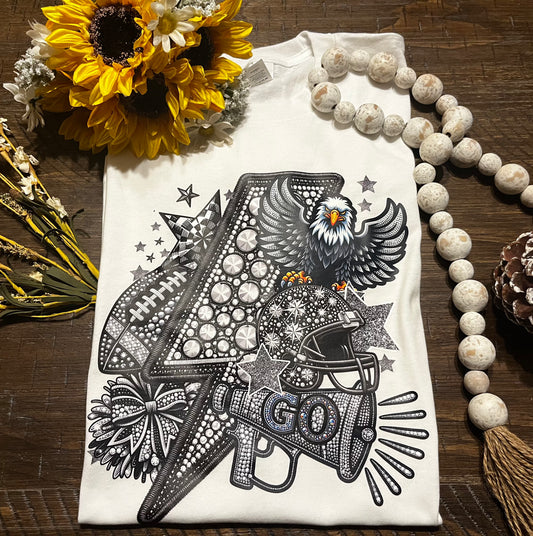 E: Eagle Rhinestone Bolt