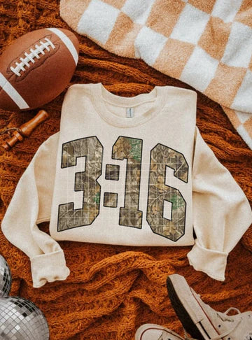 3:16 Camo tee