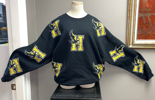 Hobbs H Big Letter Sweater