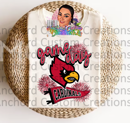 Game Day Cardinals kids