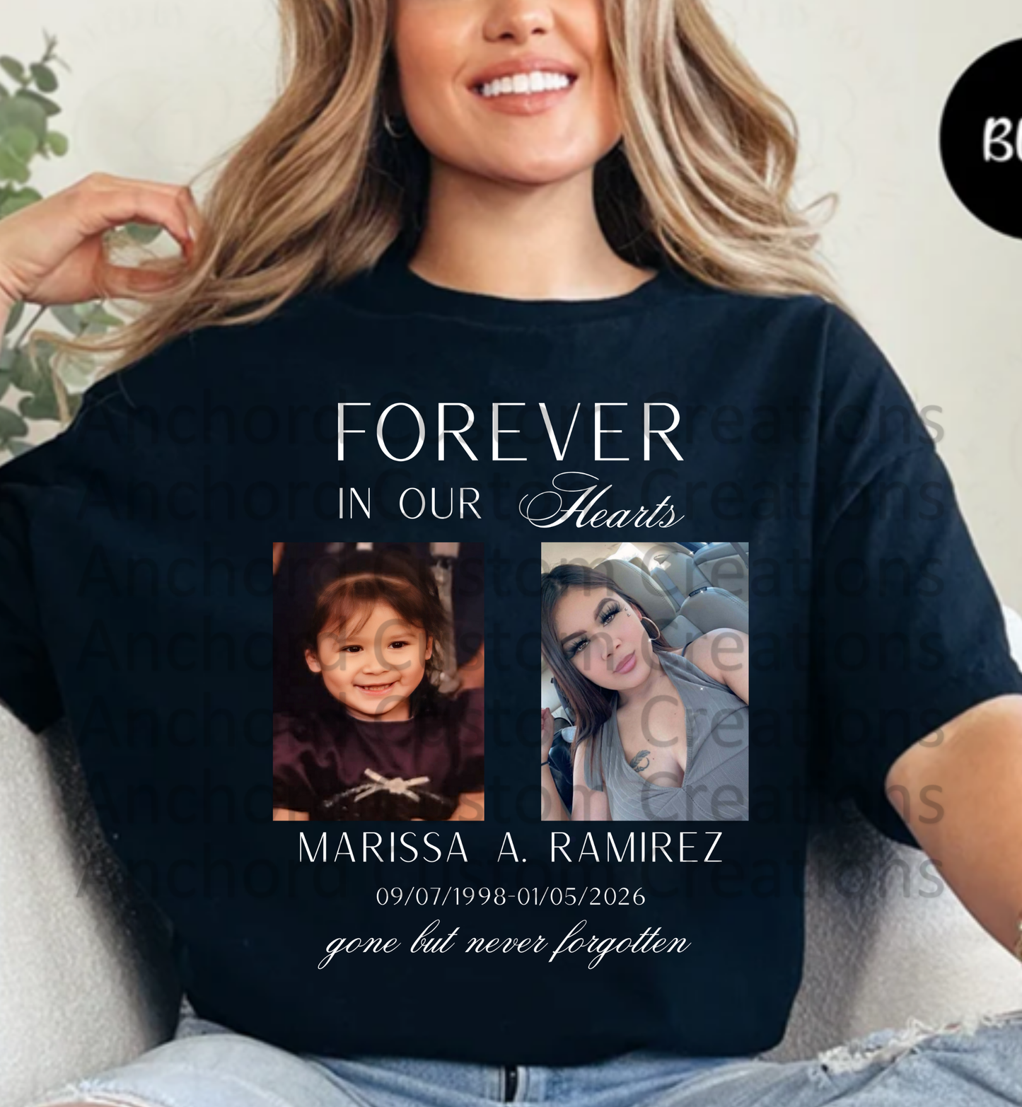 Marissa Memory Shirt Front only