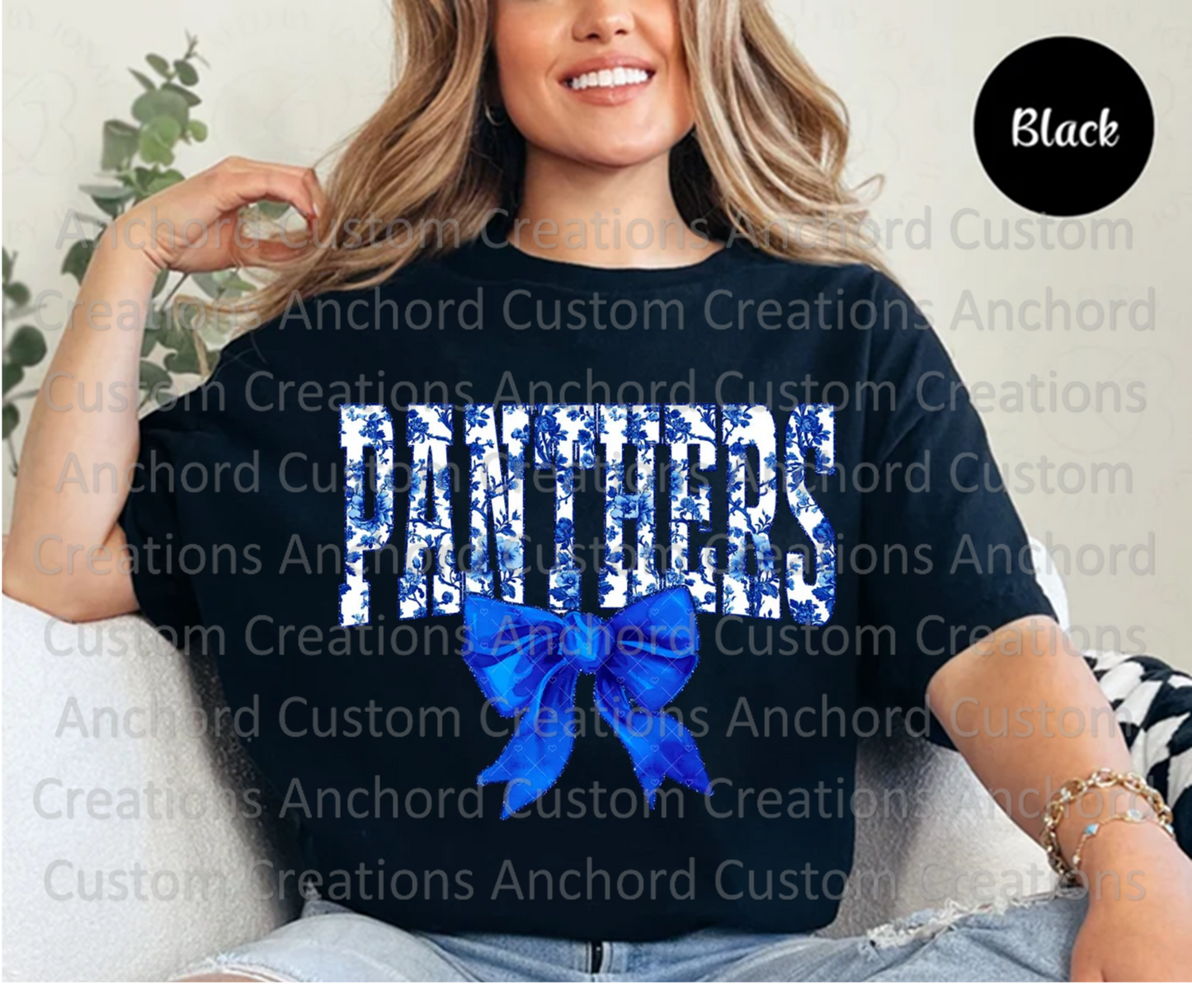 Panthers Blue Lace
