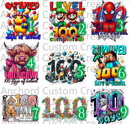 100 days kids