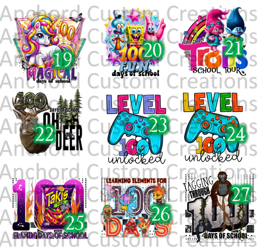 100 days kids