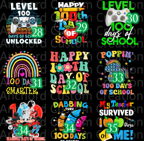 100 days kids