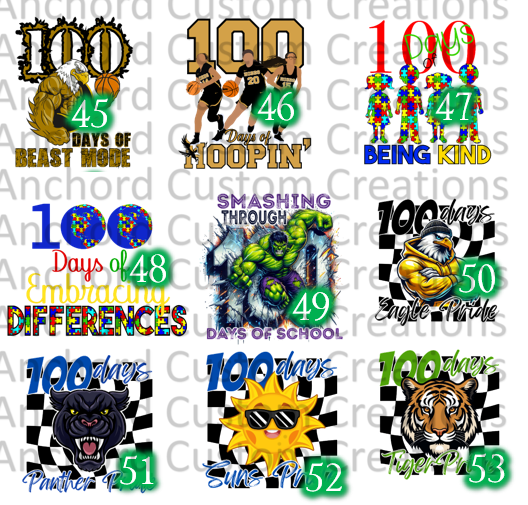 100 days kids
