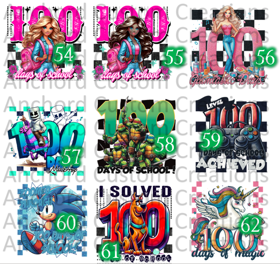 100 days kids