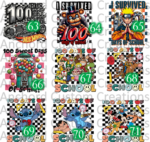100 days kids