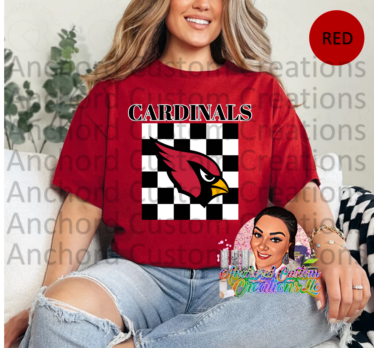 C: Cards Checker Board