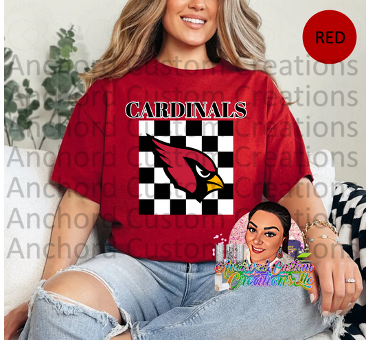 C: Cards Checker Board