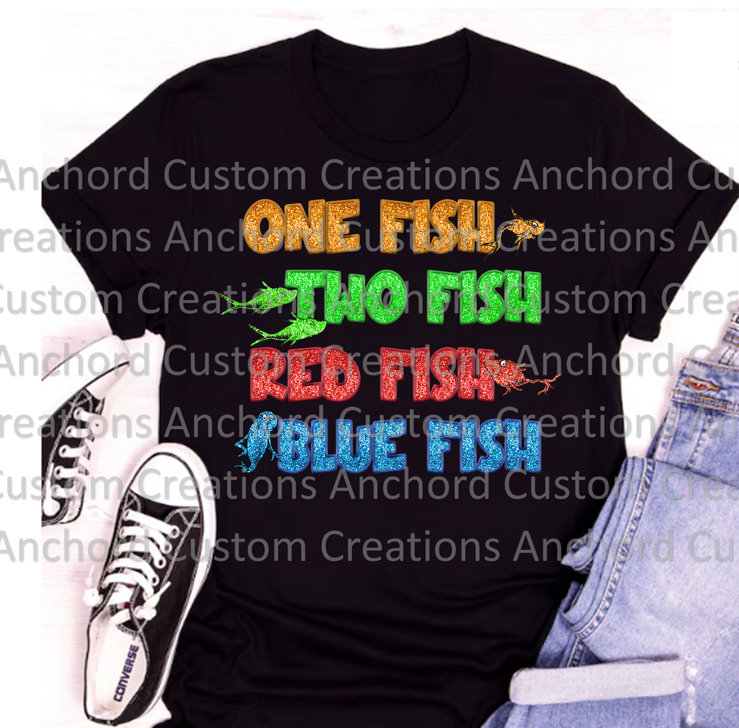 One Fish Two Fish Sequin
