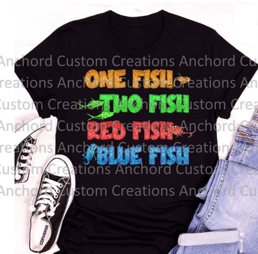 One Fish Two Fish Sequin