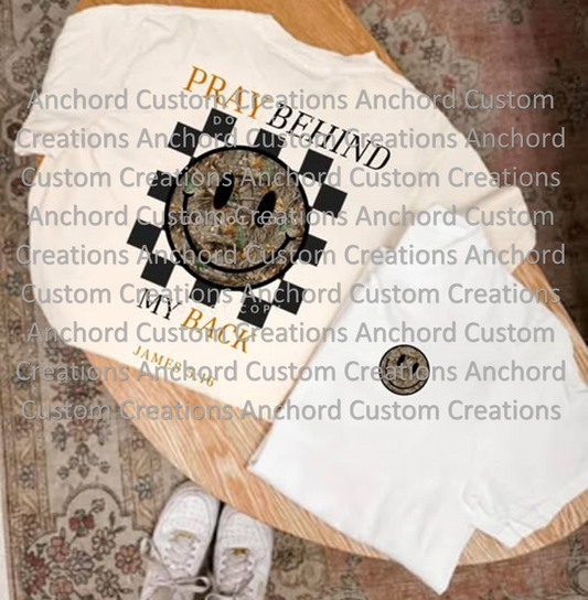 Pray behind my back Camo