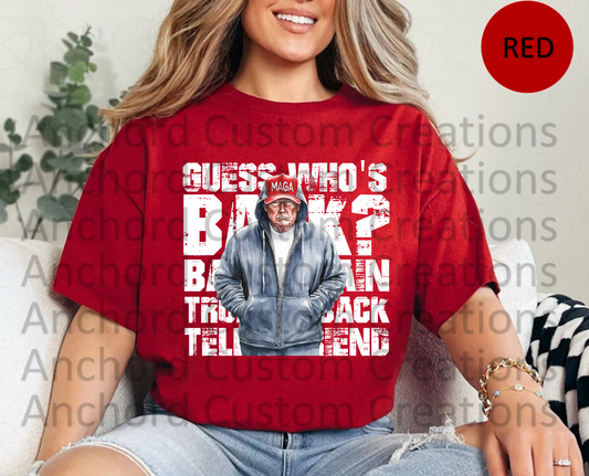 RTS: Trump is back, tell a friend